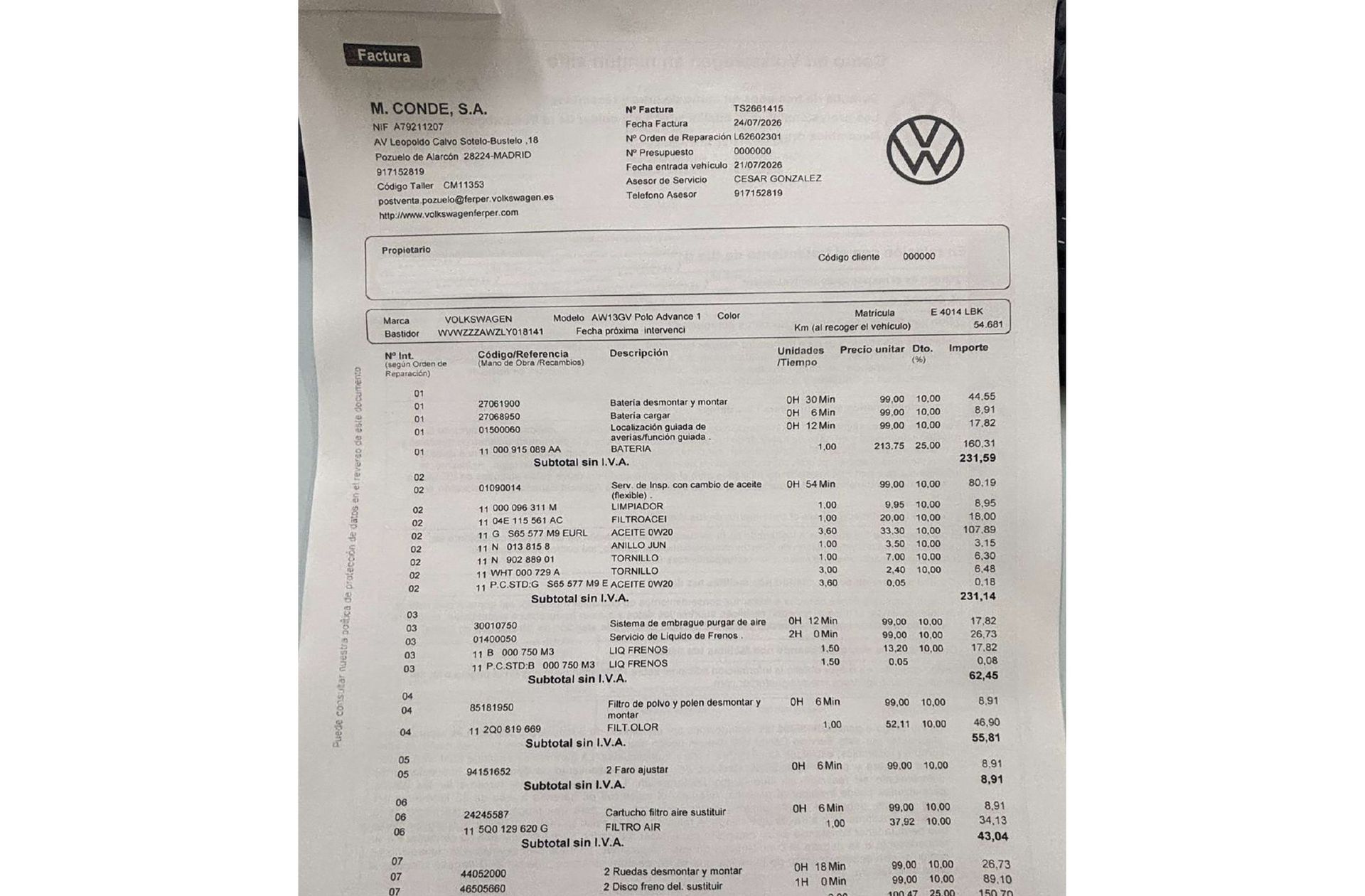 Volkswagen Polo Advance 1.0 - foto 16