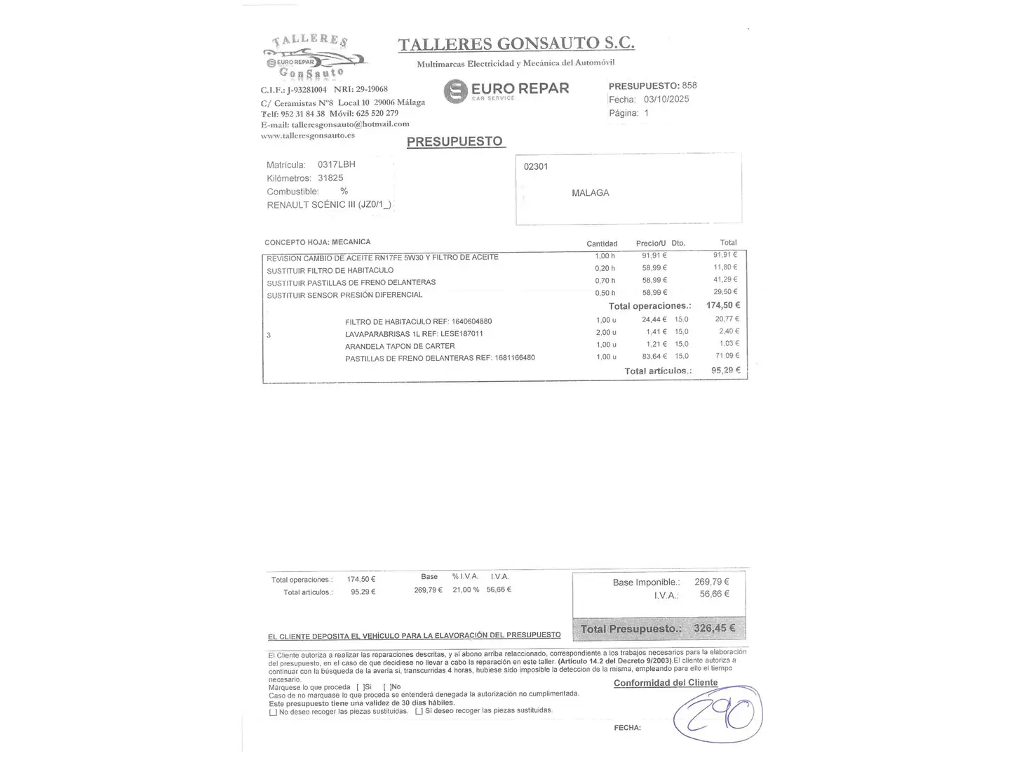Mantenimiento