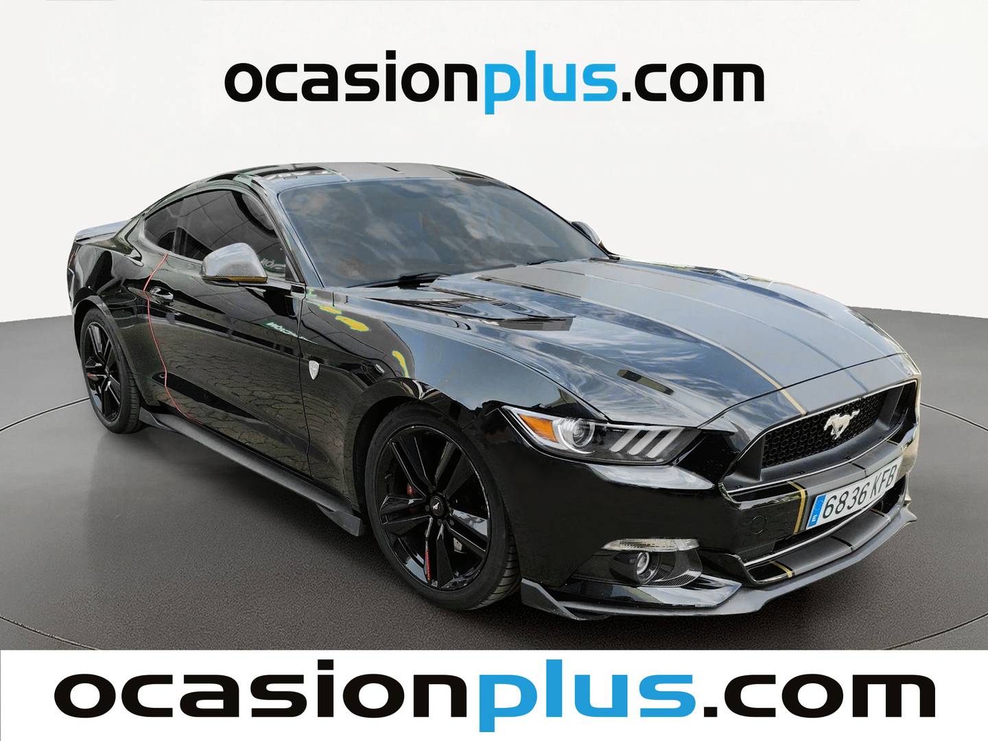 Foto delantera Ford Mustang Ford Mustang 2.3 EcoBoost Mustang (Fastback) (314 CV) derecha