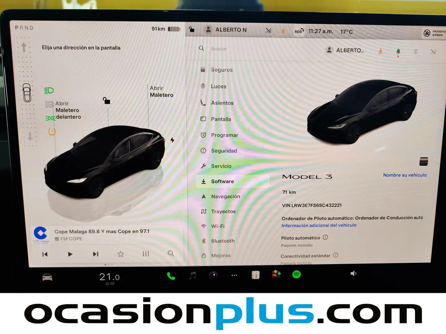 Foto Tesla Model 3 Tesla Model 3 RWD (283 CV)