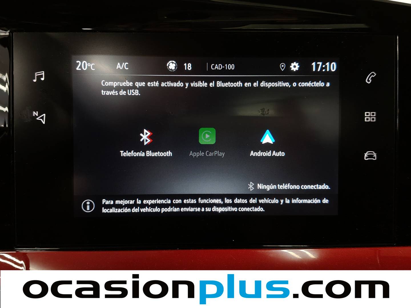 Extras y acabados del Opel Mokka Opel Mokka 1.2 Turbo GS Line Auto (130 CV)