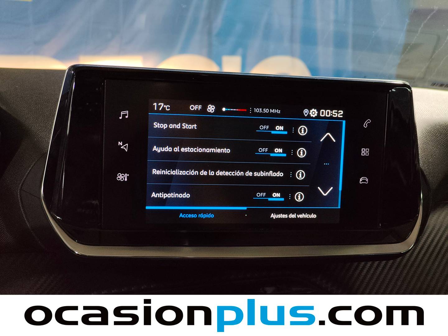 Equipamiento del Peugeot 208 Peugeot 208 PureTech 100 Active Pack (100 CV)