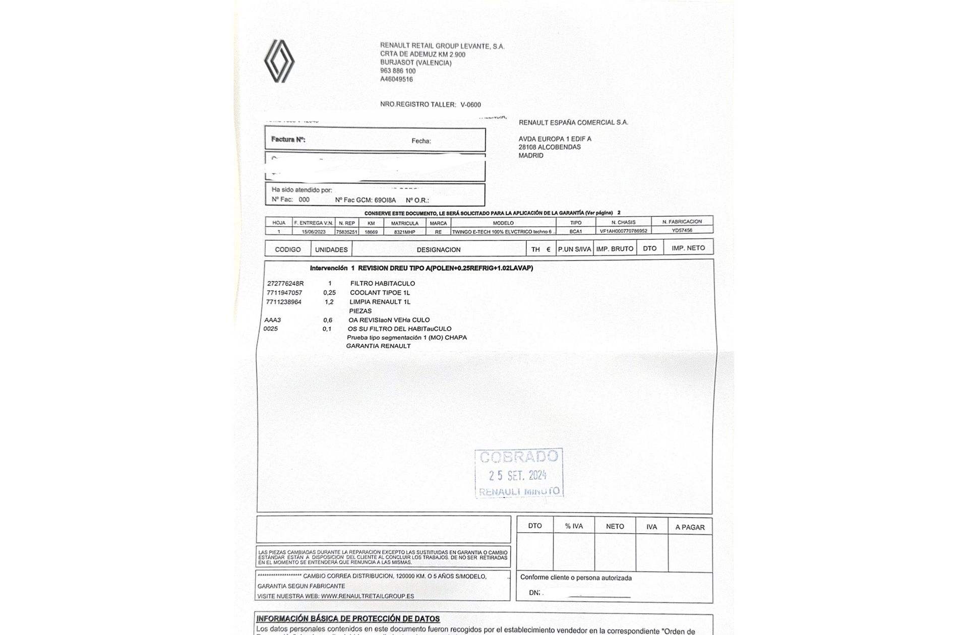 Renault Twingo R80 batería 20kWh - foto 19