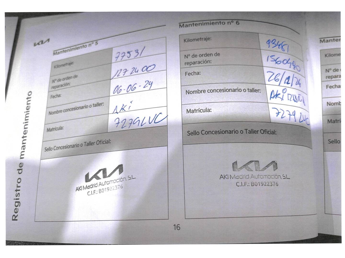 Foto del mantenimiento del KIA XCeed KIA XCeed 1.6 GDi PHEV eTech (141 CV)