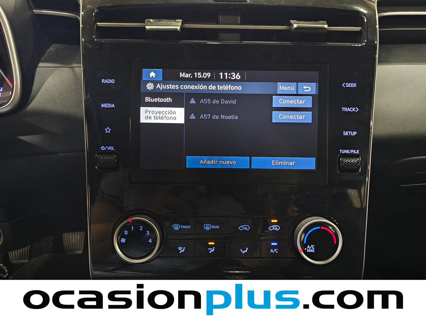 Equipamiento del Hyundai Tucson Hyundai Tucson 1.6 CRDI Klass 4x2 (115 CV)
