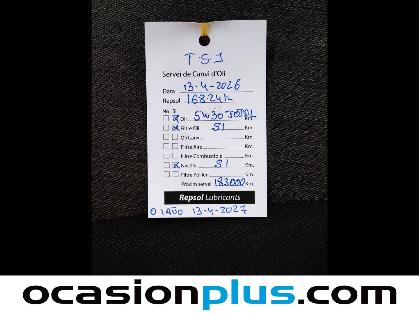 Foto del mantenimiento del Citroën Grand C4 Picasso Citroën Grand C4 Picasso PureTech 130 6v S&S Feel (130 CV) 7 Plazas