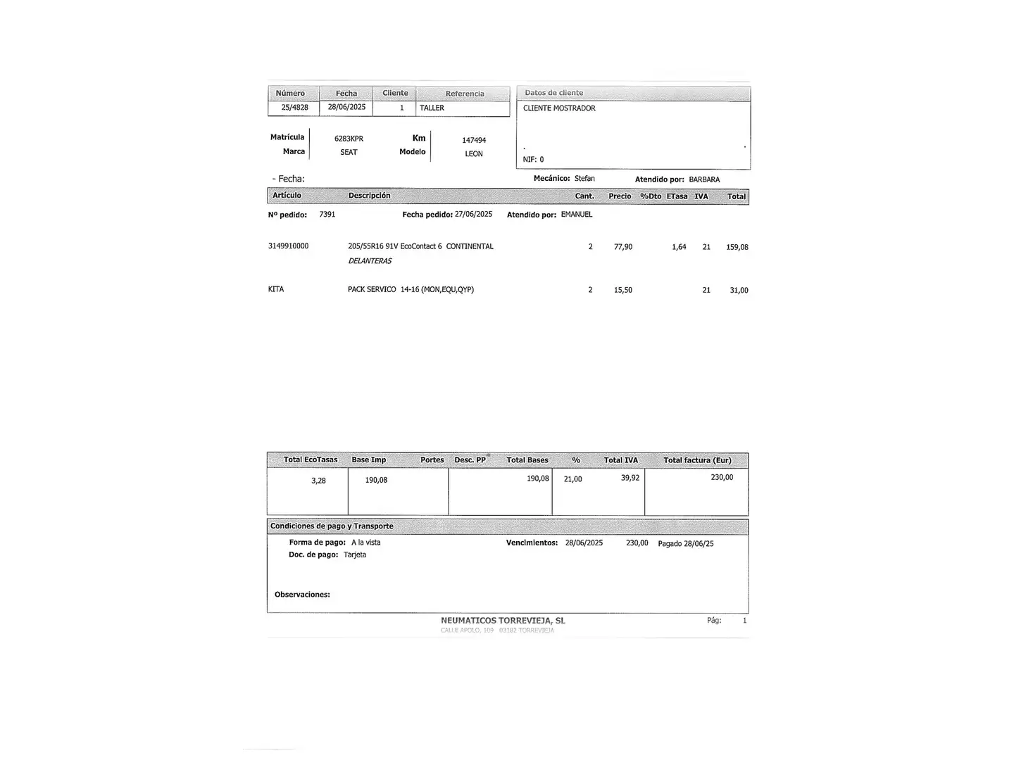 Foto Seat León SEAT León 1.2 TSI S&S Style Visio (110 CV)