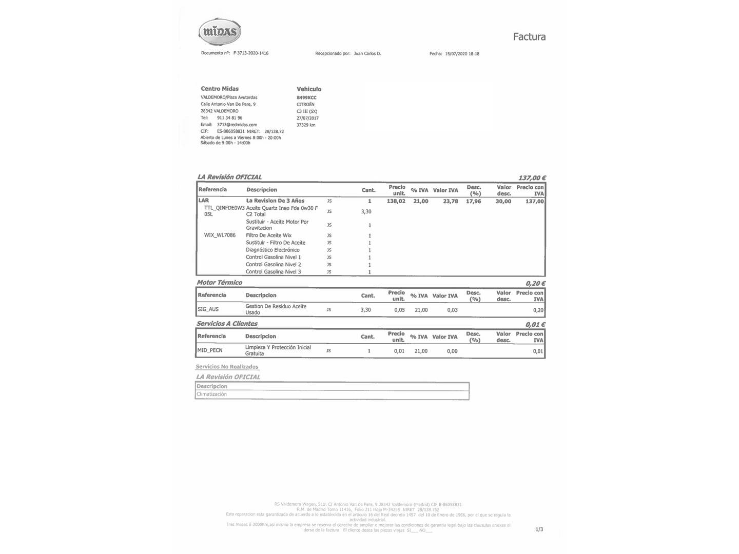 Citroën C3 Citroën C3 PureTech 82 Feel (83 CV) gasolina