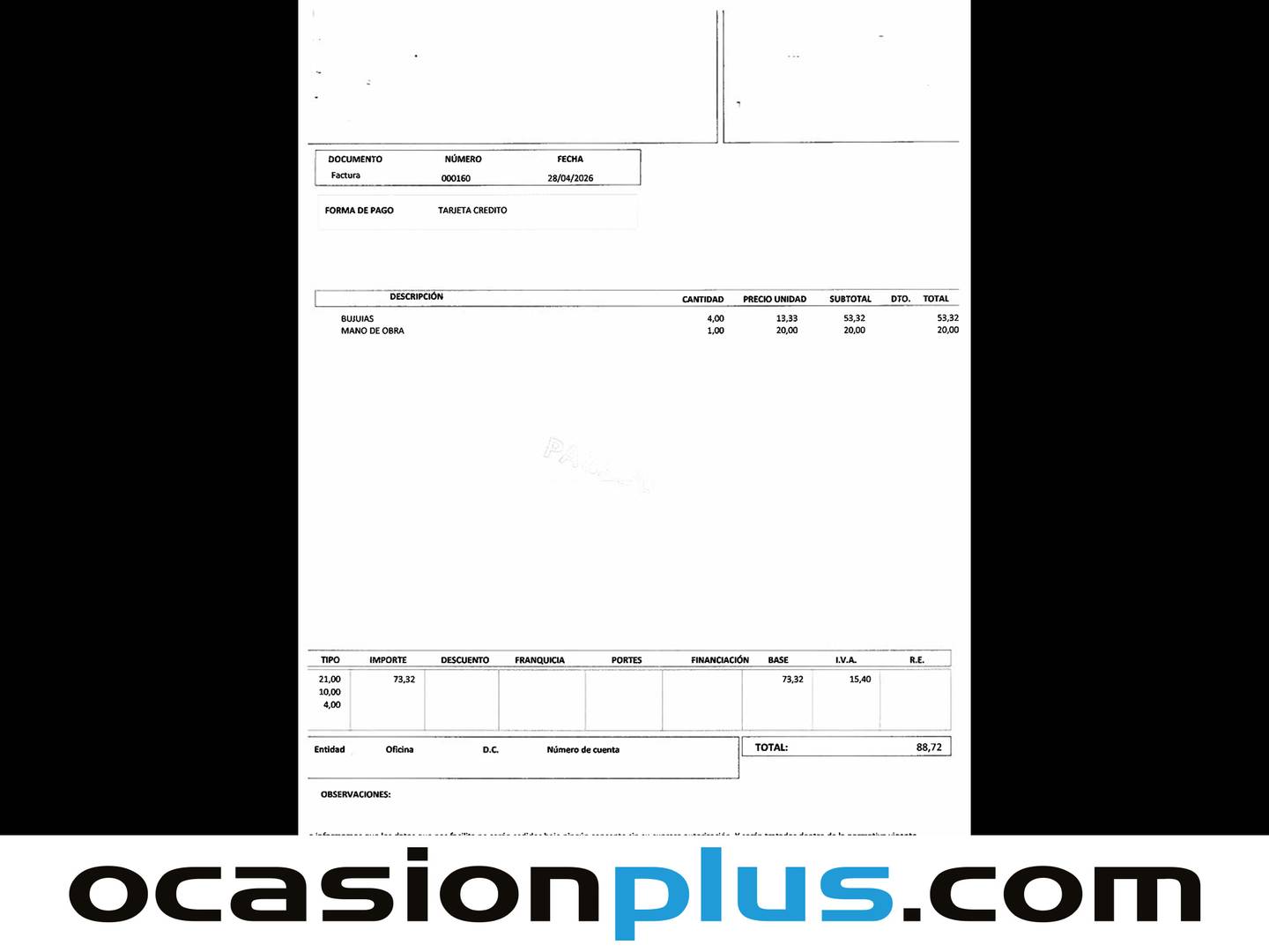Foto del mantenimiento del Fiat 500 Fiat 500 1.2 8v Lounge (69 CV)