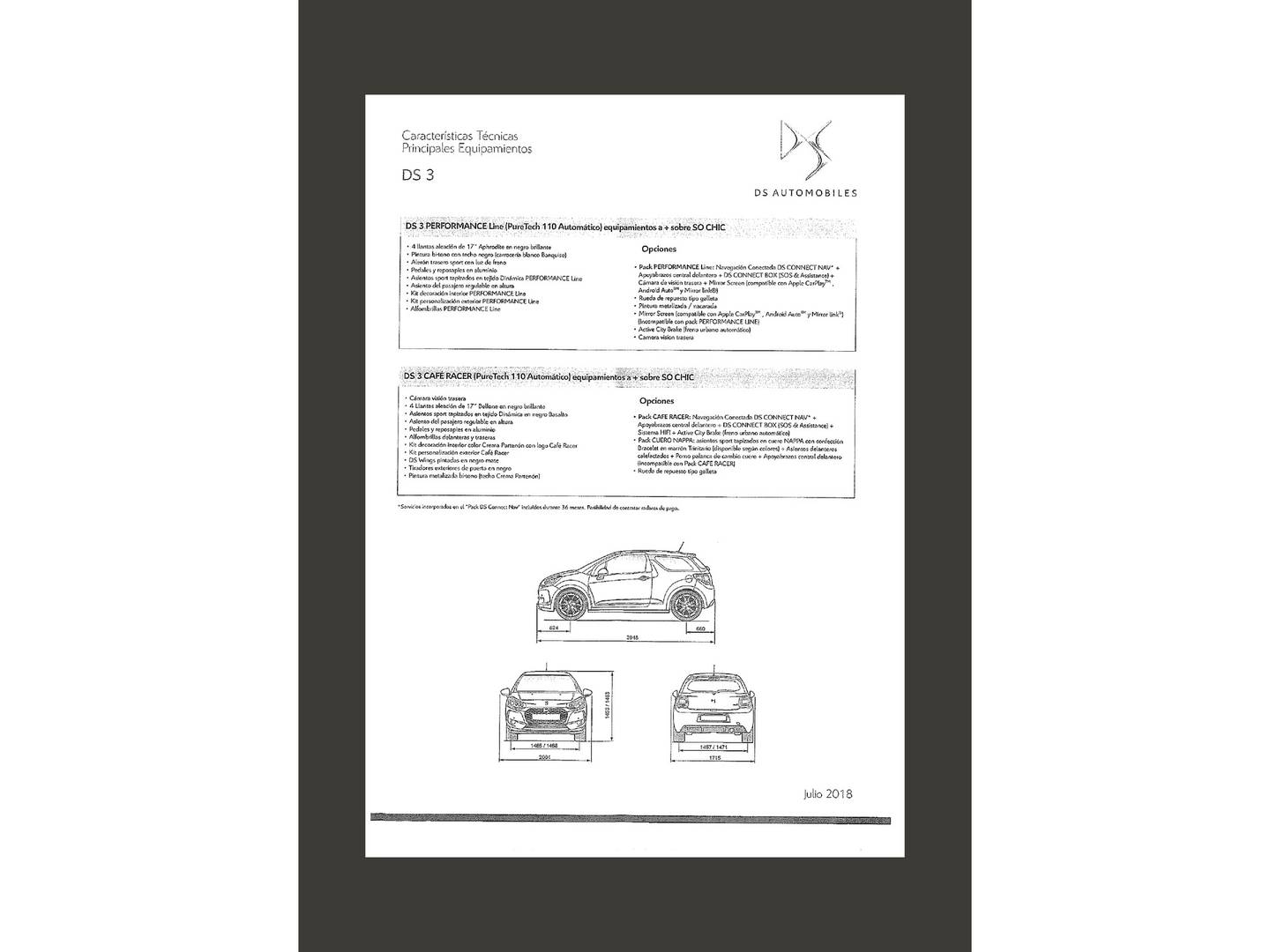 Foto DS DS 3 DS DS3 Crossback PureTech 110 Café Racer EAT6 (110 CV)