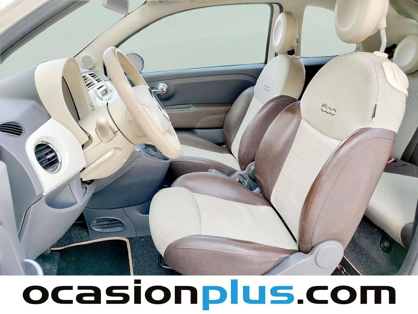 Foto asientos delanteros Fiat 500C Fiat 500C 1.2 8v Sport Cabrio (69 CV)