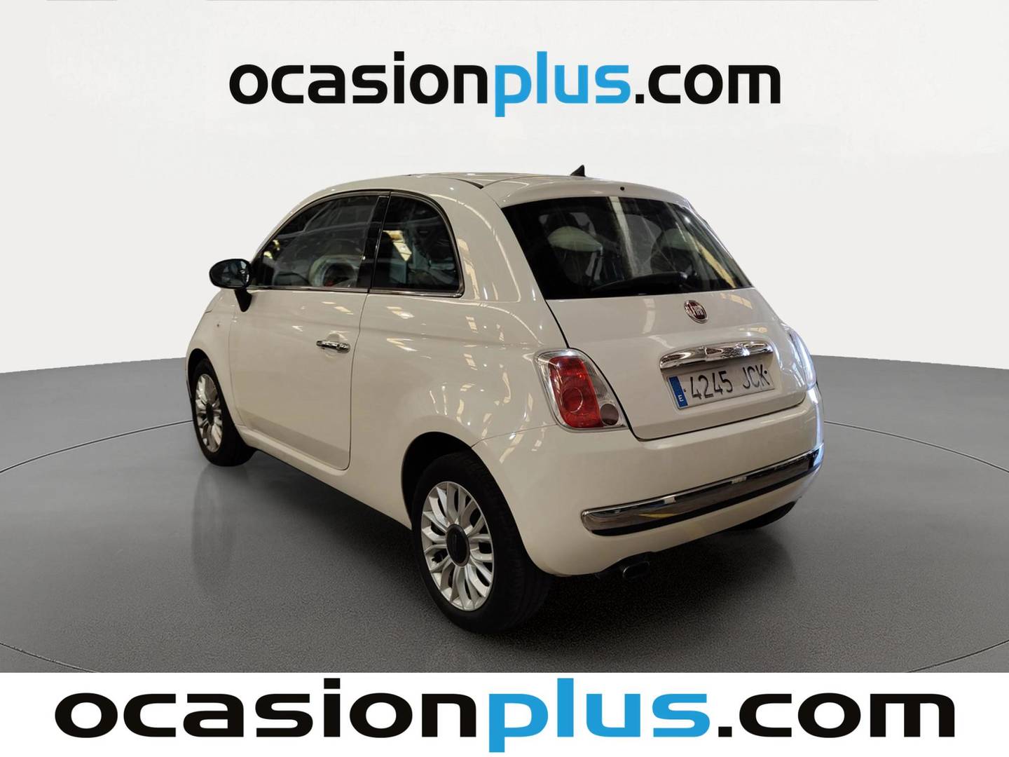 Foto trasera Fiat 500 Fiat 500 1.2 8v Lounge (69 CV) izquierda