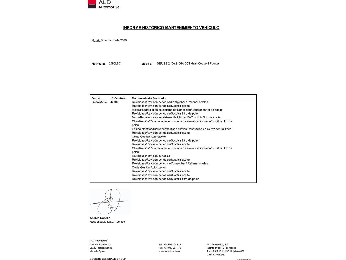 BMW Serie 2 BMW Serie 2 216d Gran Coupe (116 CV) km 0