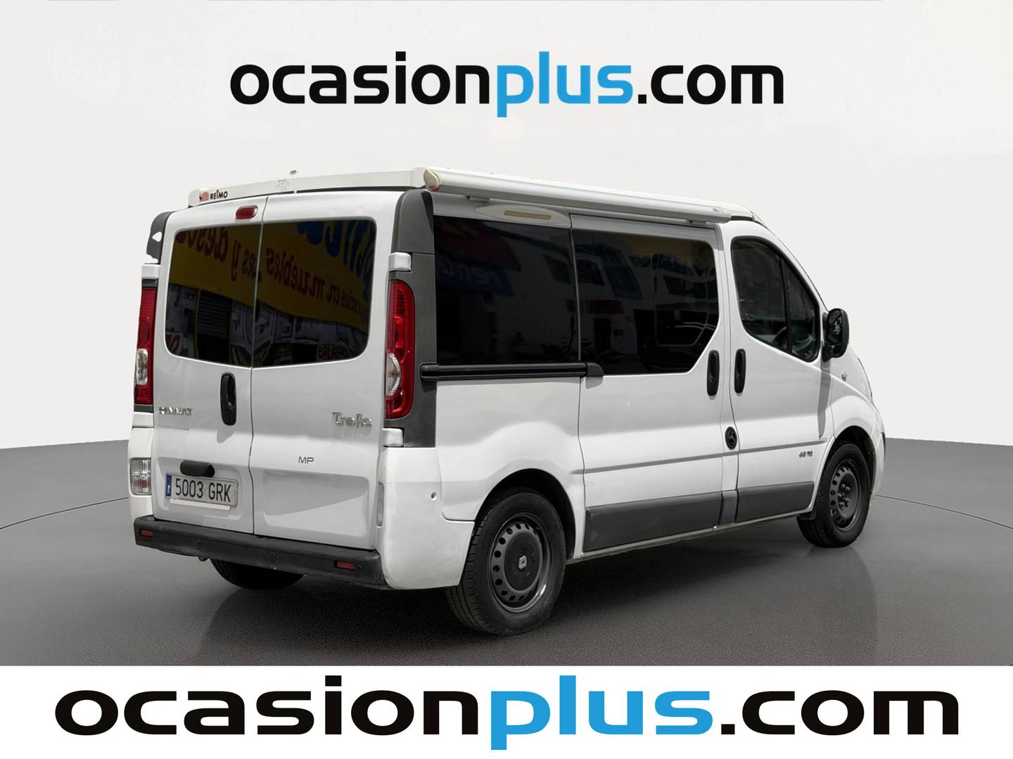 Foto trasera Renault Trafic Renault Trafic Furgon 2.0 dCi Furgon 29 Corto Normal (115 CV) Camperizada 3 Plazas derecha
