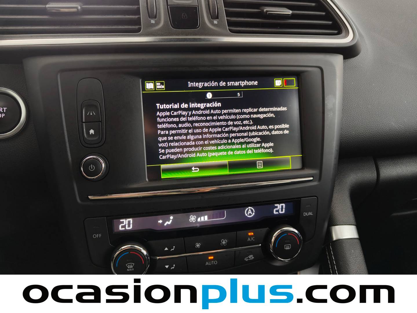 Equipamiento del Renault Kadjar Renault Kadjar Zen Energy dCi (110 CV)