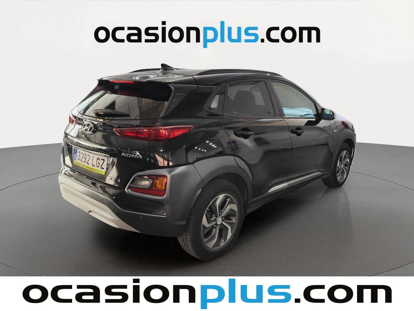 Foto trasera Hyundai Kona Hyundai Kona 1.6 GDI HEV Tecno Lime DT (141 CV) derecha