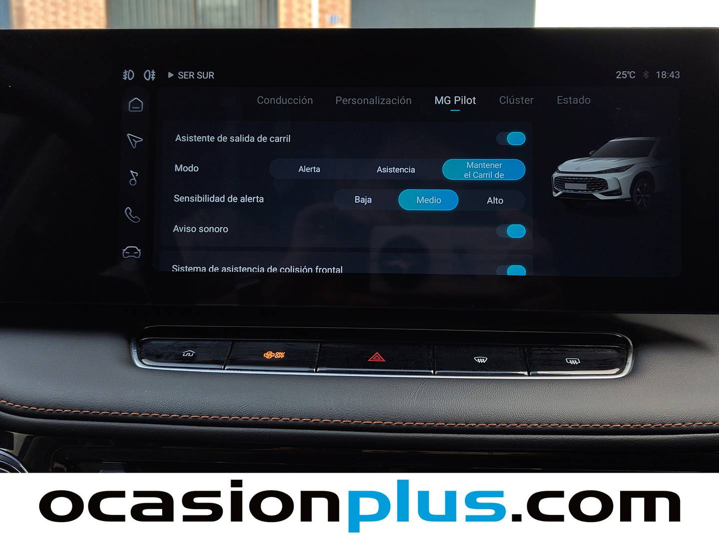 Paquetes del MG HS MG HS 1.5T Comfort DCT (170 CV)