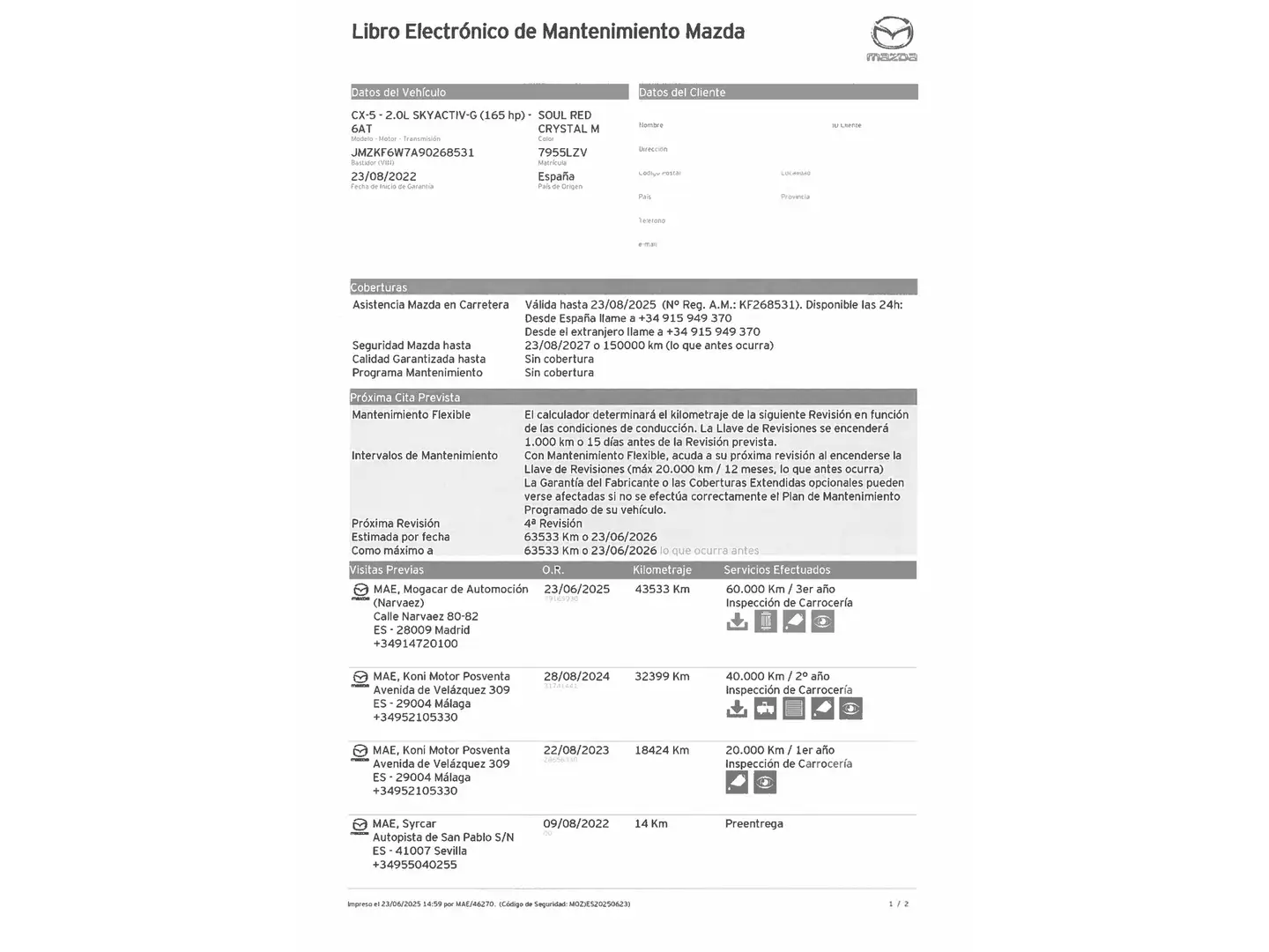 Mantenimiento