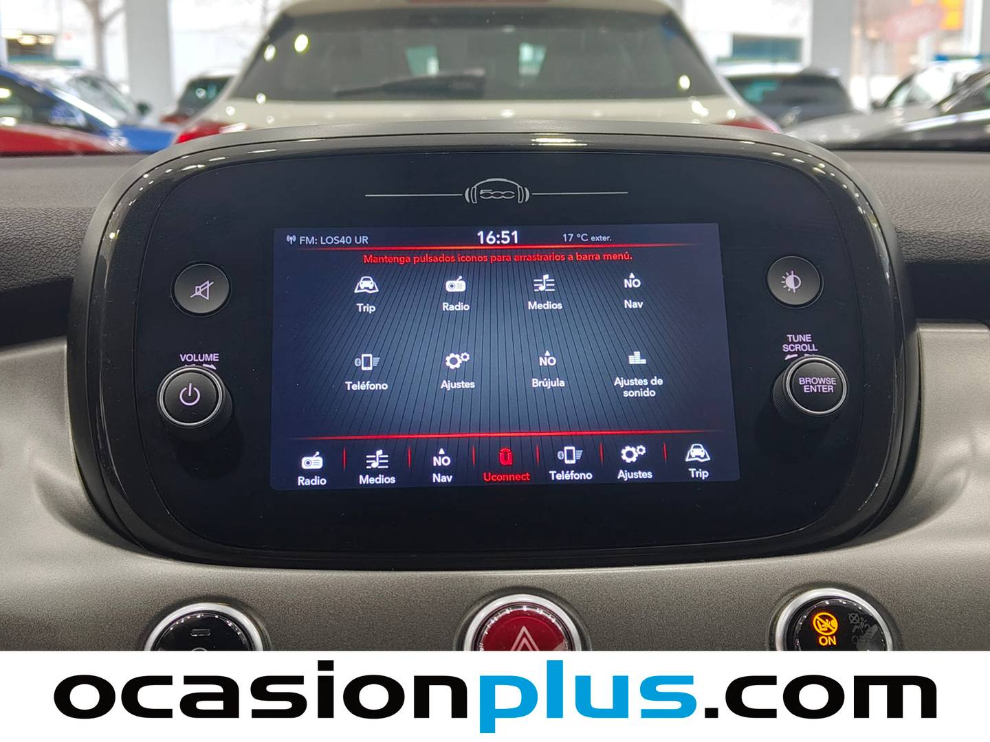 Extras y acabados del Fiat 500X Fiat 500X 1.0 Firefly T3 Sport (120 CV)