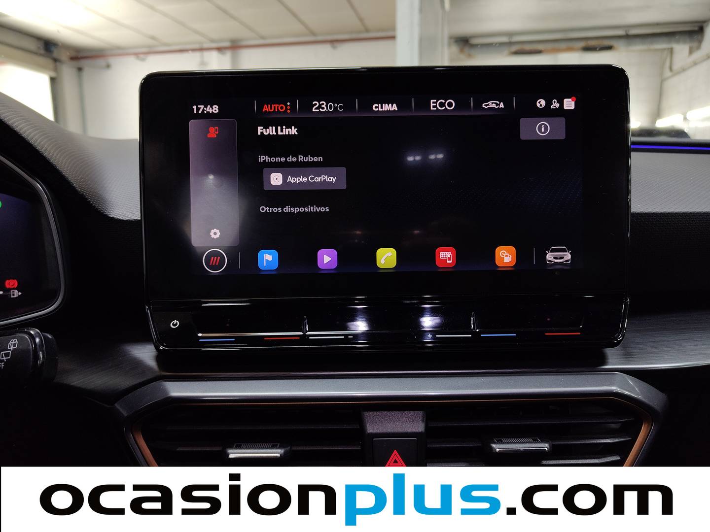 Equipamiento del Cupra León Cupra Leon Sportstourer Leon Sportstourer 1.4 e-Hybrid DSG (245 CV)