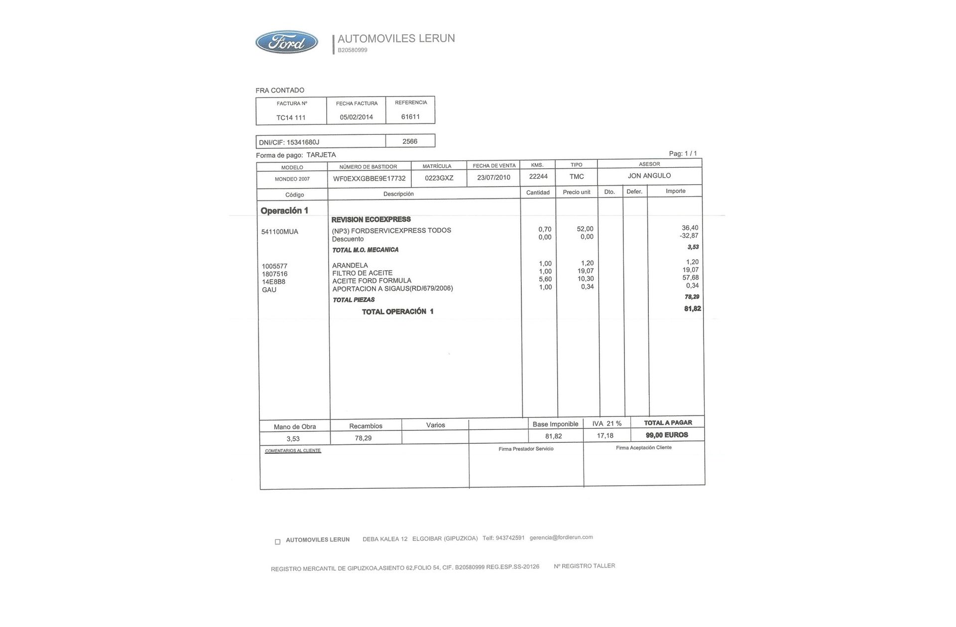 Ford Mondeo 1.8 TDCi Econetic - foto 18