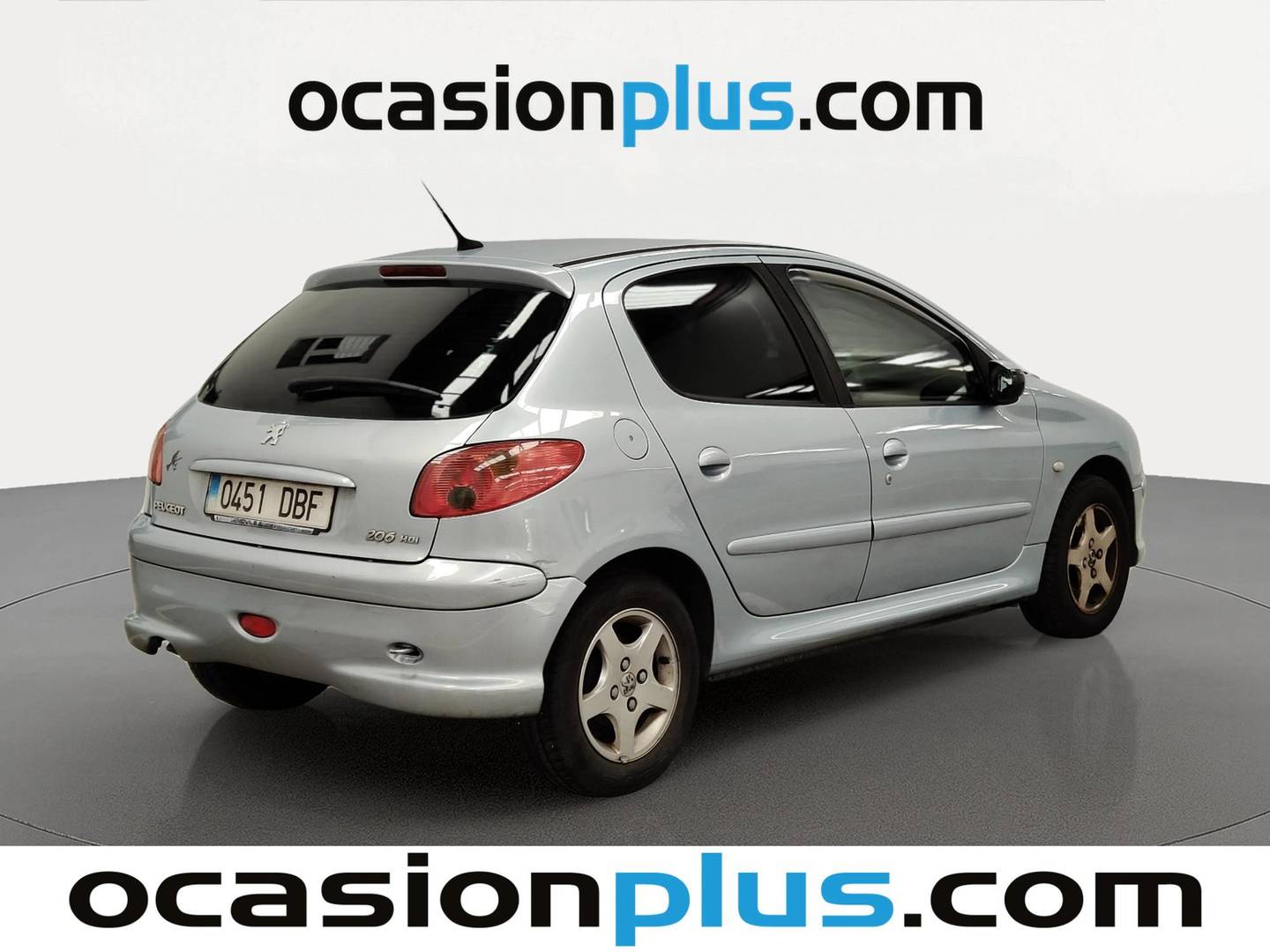 Foto trasera Peugeot 206 Peugeot 206 2.0 HDI XT (90 CV) derecha
