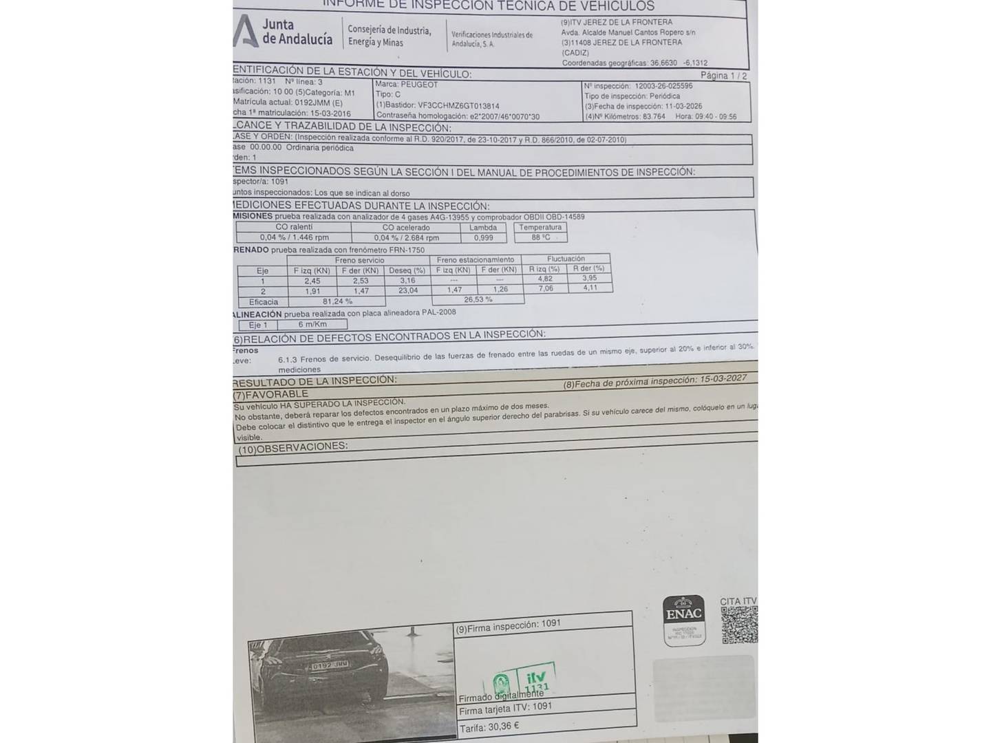 Peugeot 208 Peugeot 208 PureTech 82 S&S Active (82 CV) de segunda mano