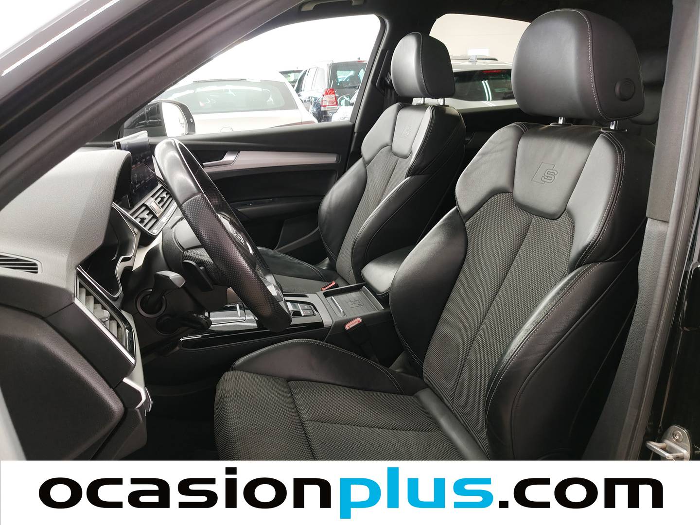 Foto asientos delanteros Audi Q5 SPORTBACK Audi Q5 Sportback Black line 40 TDI quattro-ultra (204 CV) S Line