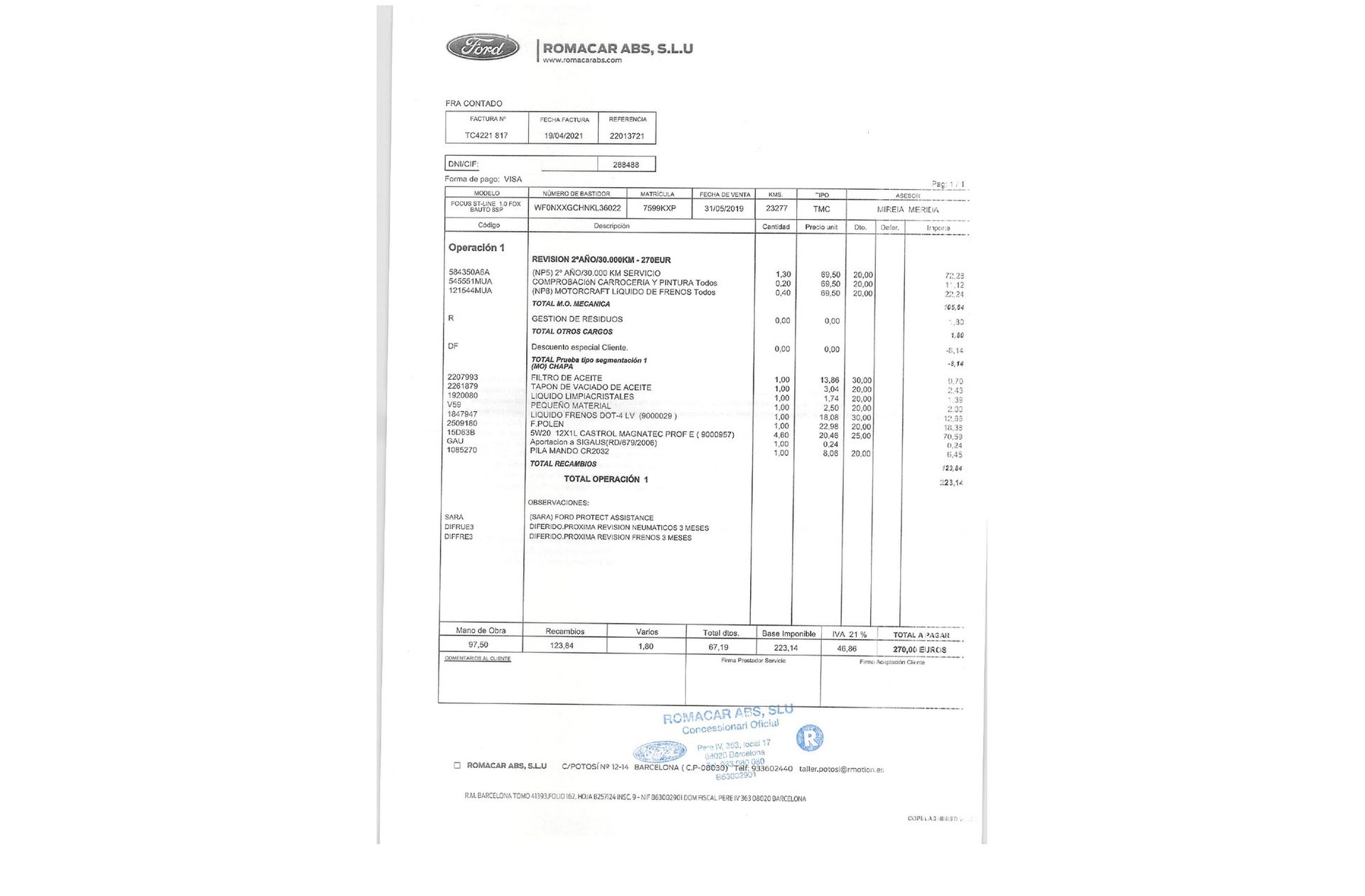 Ford Focus 1.0 EcoBoost ST-Line - foto 24