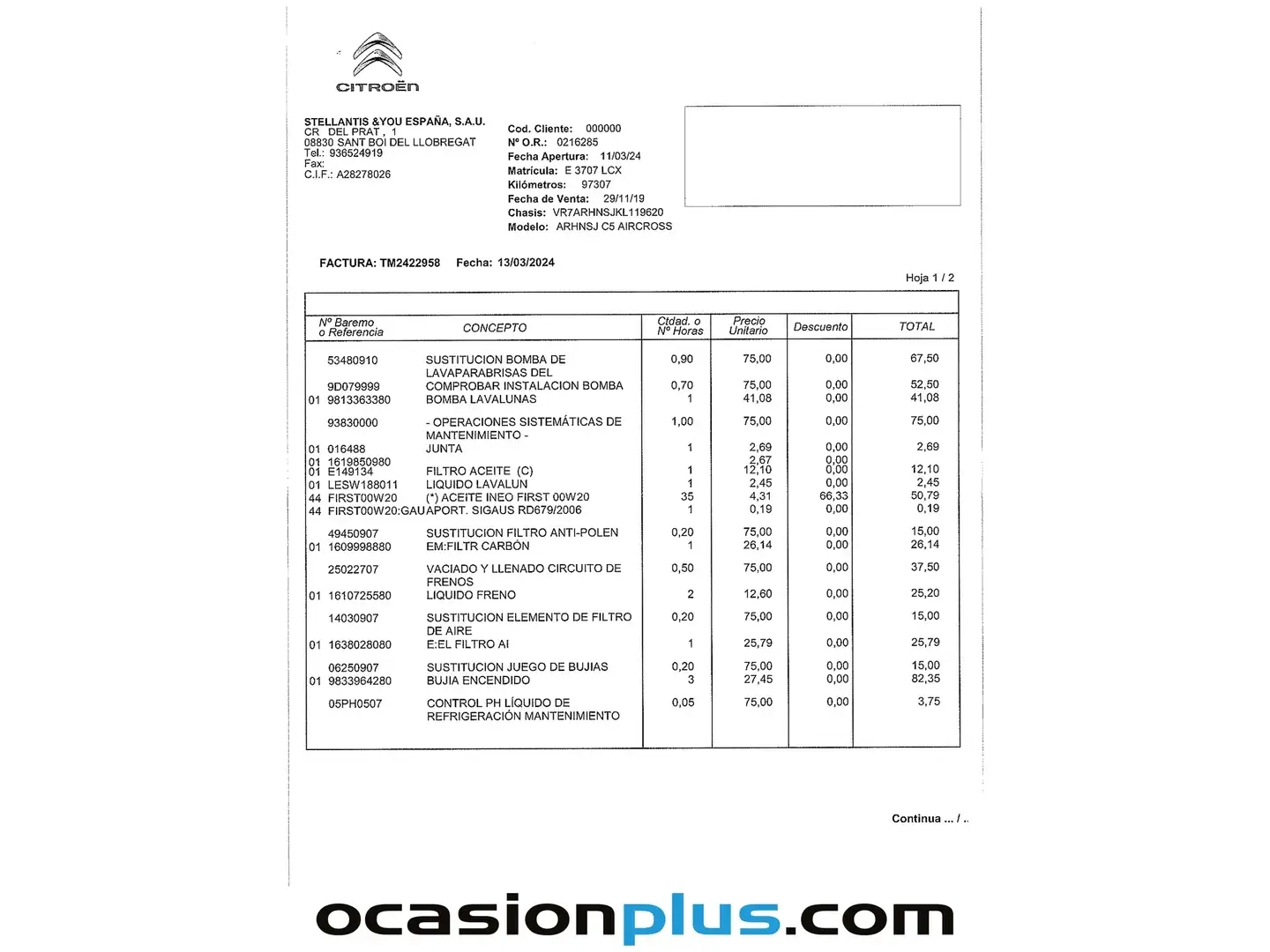 Foto Citroën C5 Aircross Citroen C5 Aircross PureTech 130 S&S Feel (131 CV)