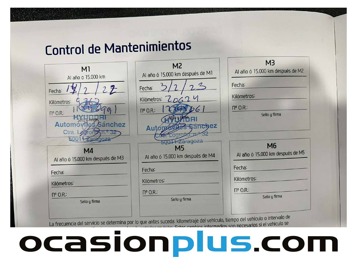 Foto del mantenimiento del Hyundai Kona Hyundai Kona 1.6 GDI HEV Maxx DCT (141 CV)
