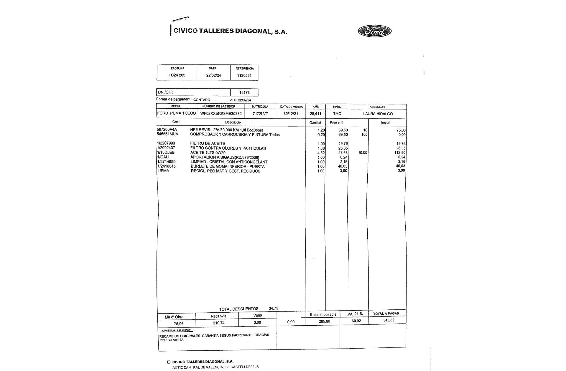 Ford Puma 1.0 EcoBoost MHEV ST-Line X Design - foto 23