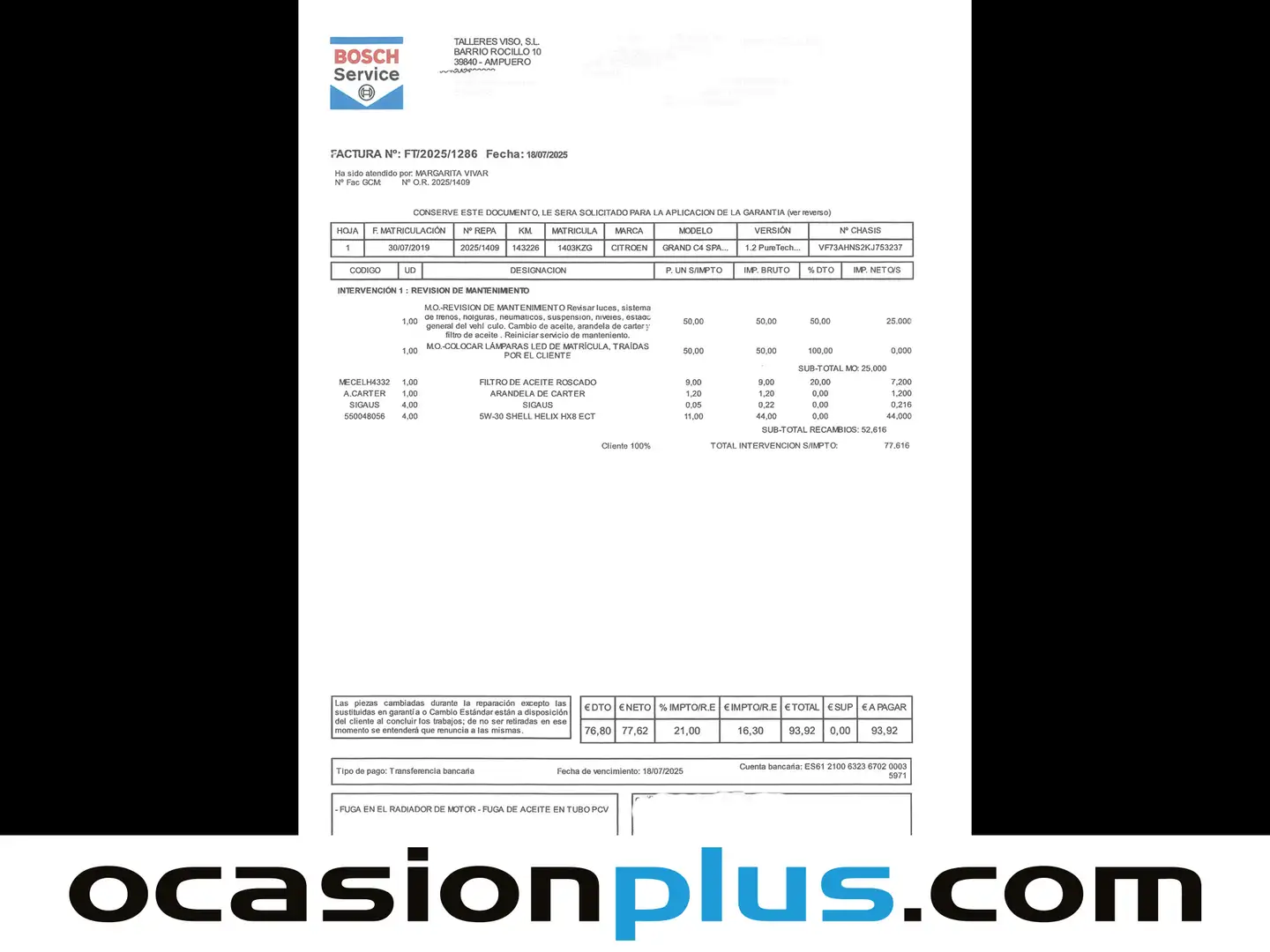 Foto Citroën Grand C4 Spacetourer Citroen Grand C4 Spacetourer PureTech 130 S&S Feel (130 CV) 7 PLAZAS