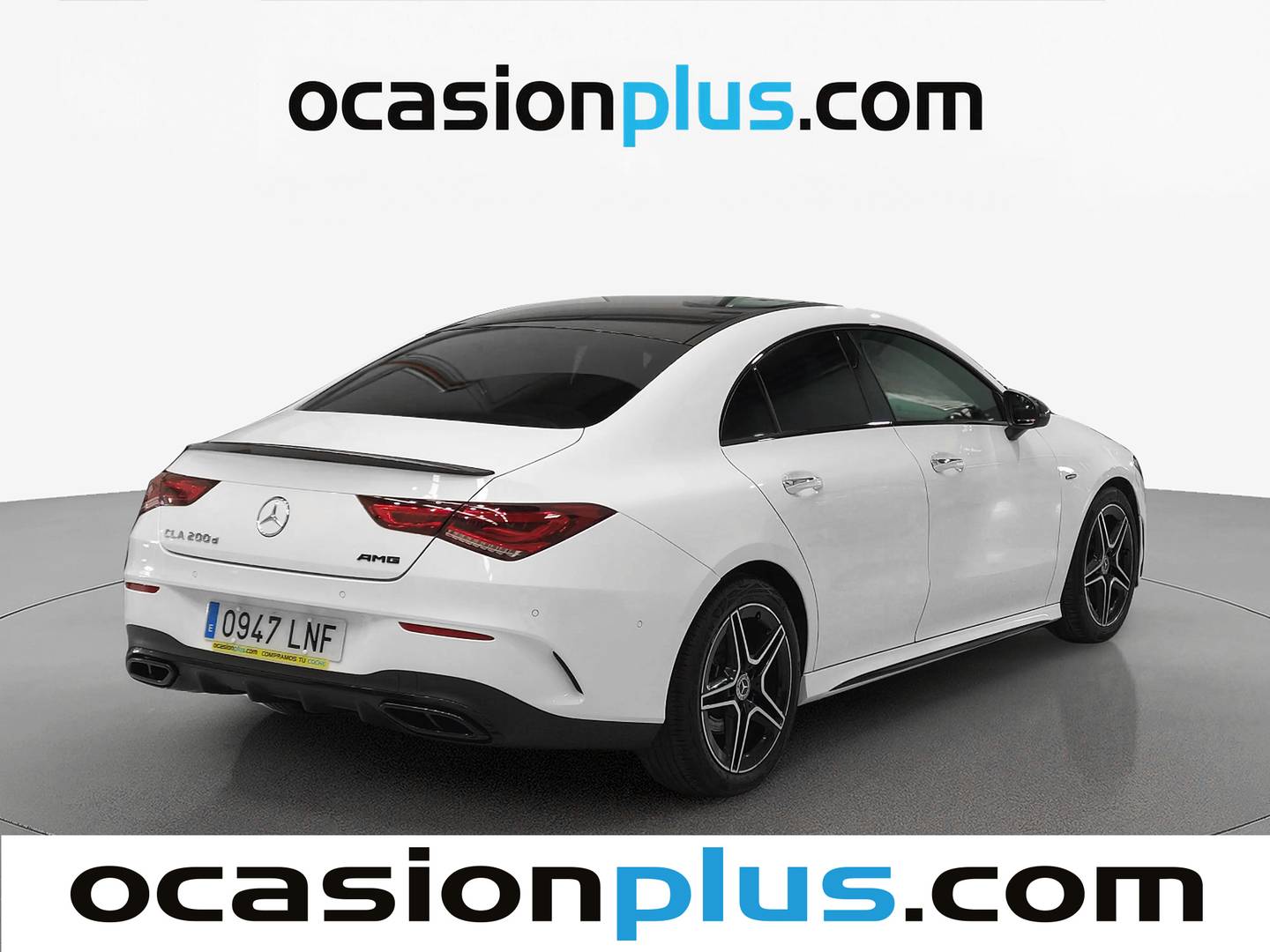 Foto trasera Mercedes CLA Mercedes-Benz CLA 200 d  (150 CV) Pack AMG izquierda