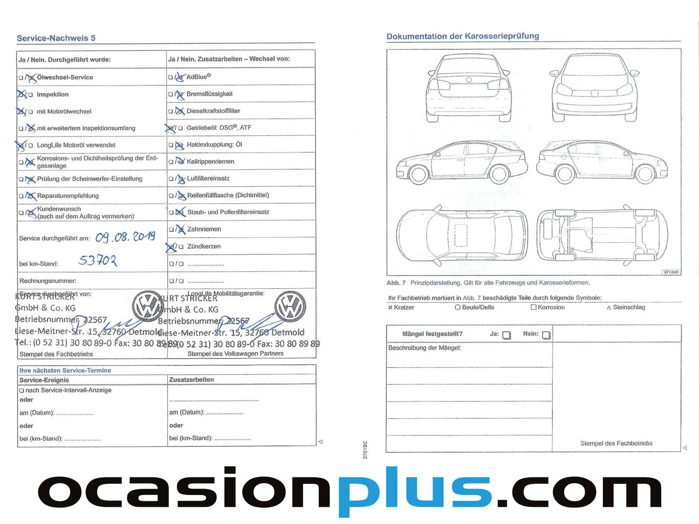 Foto del mantenimiento del Volkswagen Golf Volkswagen Golf GTI 2.0 TSI BMT (220 CV)
