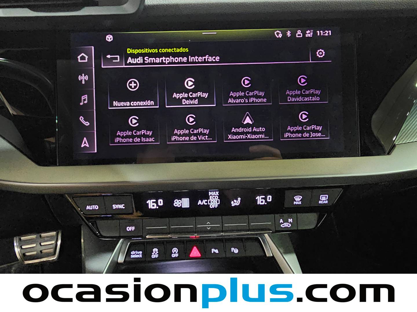 Extras del Audi A3 Audi A3 Sportback Genuine edition 35 TFSI (150 CV) S tronic