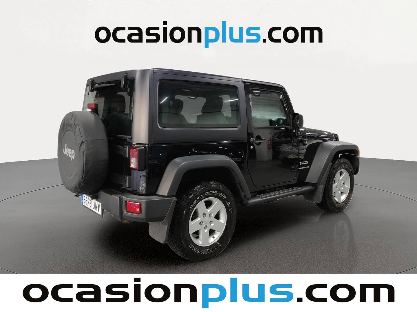 Foto trasera Jeep Wrangler Jeep Wrangler 2.8 CRD Sport (200 CV) derecha