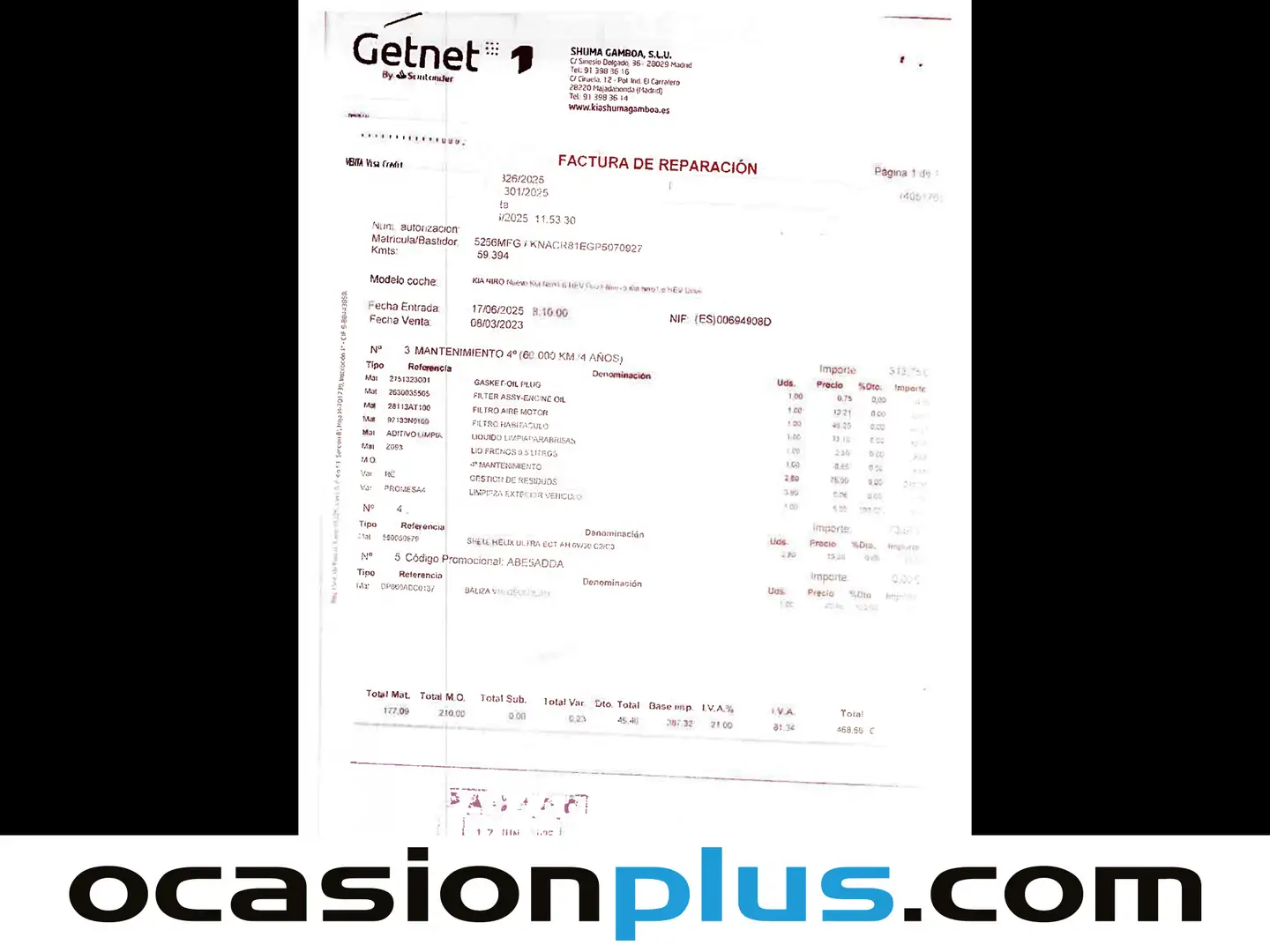 Foto KIA Niro Kia Niro 1.6 GDi HEV Híbrido Drive (141 CV)