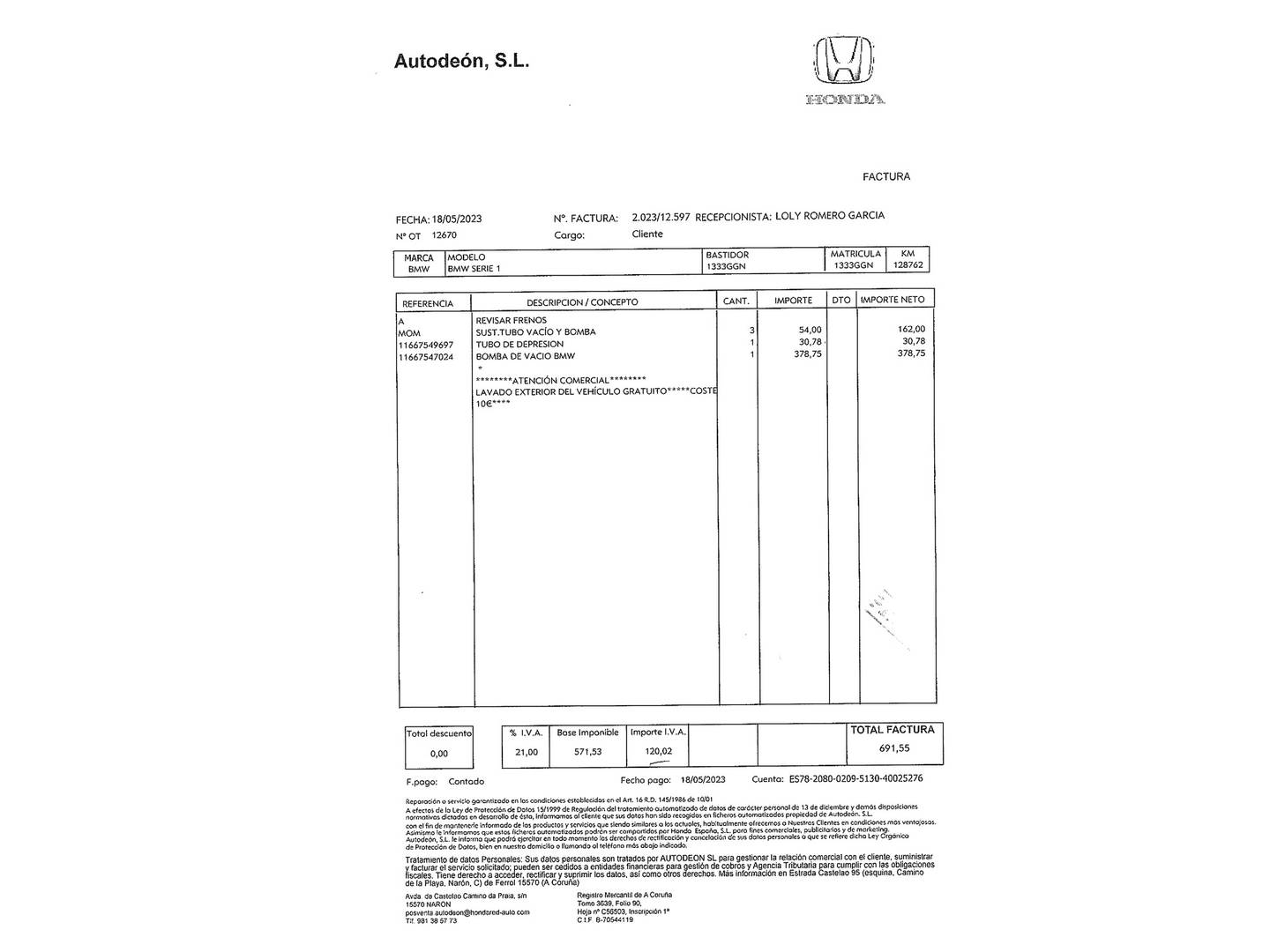 Foto BMW Serie 1 BMW Serie 1 116i (122 CV) Pack M