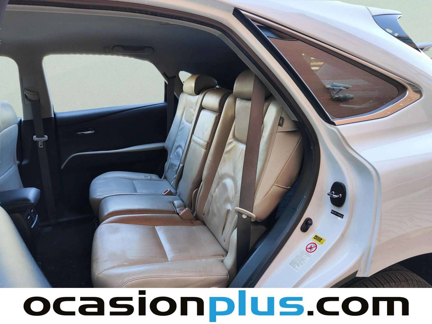 Foto asientos traseros Lexus RX Lexus RX 450h Luxury  (299 CV)