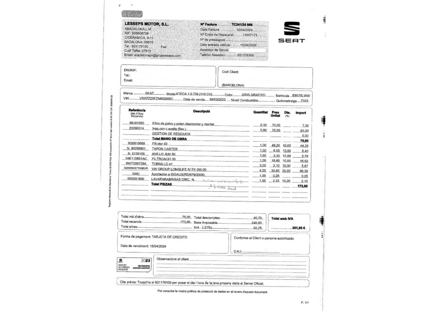 Foto Seat Ateca SEAT Ateca 1.0 TSI S&S Style Go M (110 CV)