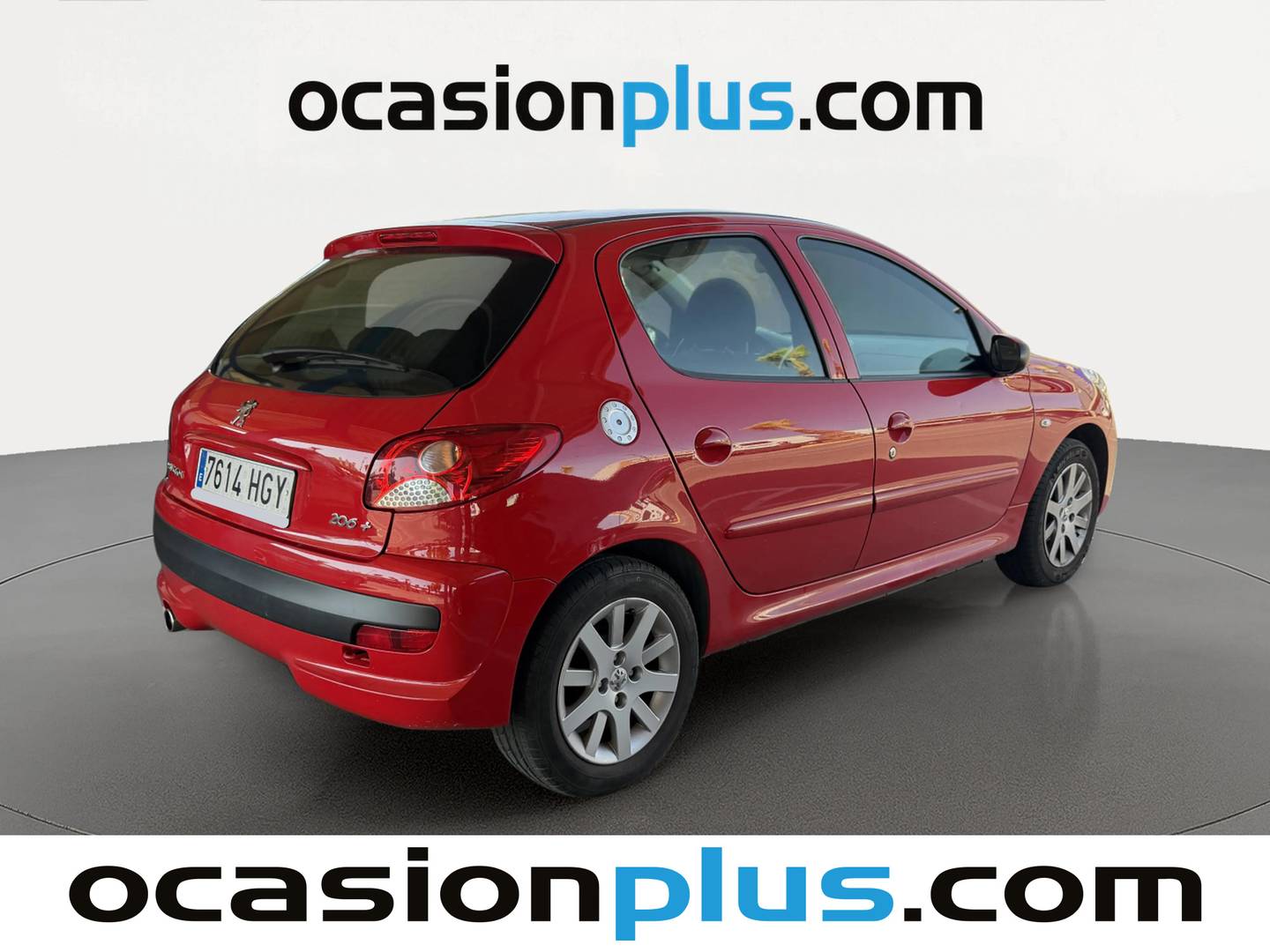 Foto trasera Peugeot 206 + Peugeot 206+ 1.4 55 kW (75 CV) derecha