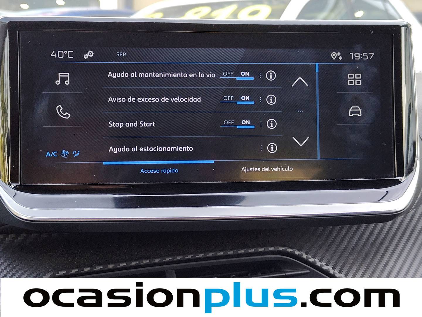 Extras y acabados del Peugeot 208 Peugeot 208 Style Hybrid 110 eDCS6 (110 CV)