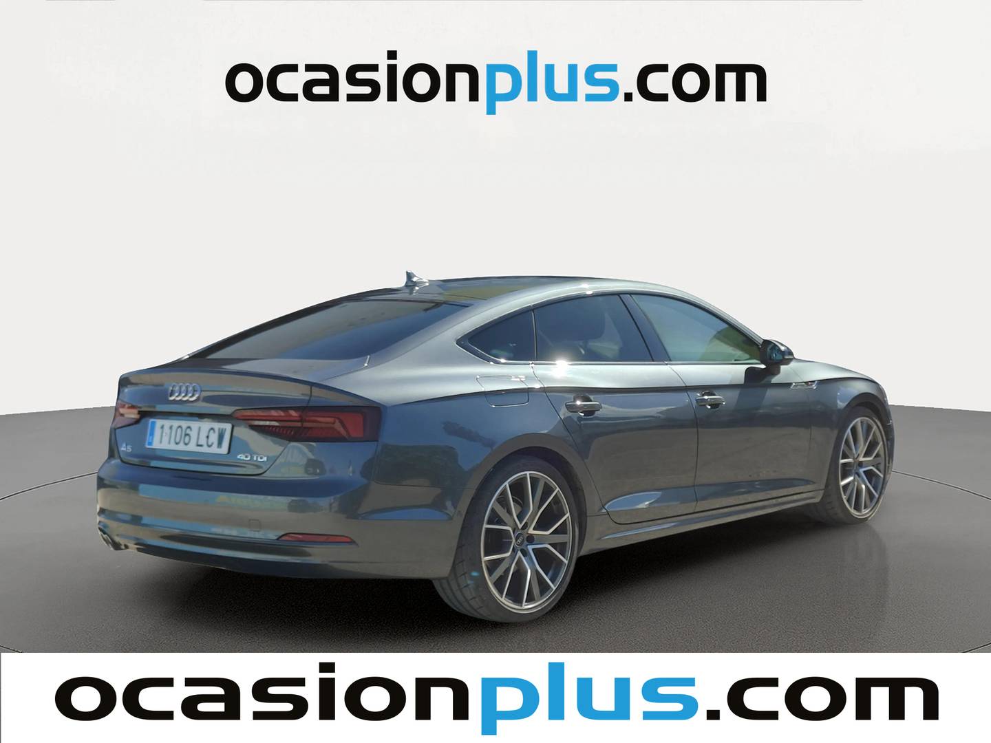 Foto trasera Audi A5 Audi A5 Sportback Black line 40 TDI (190 CV) S tronic derecha