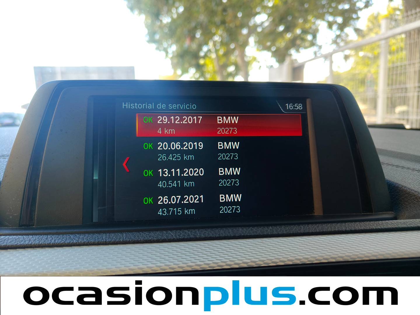 Foto del mantenimiento del BMW Serie 1 BMW Serie 1 116d (116 CV)Pack M