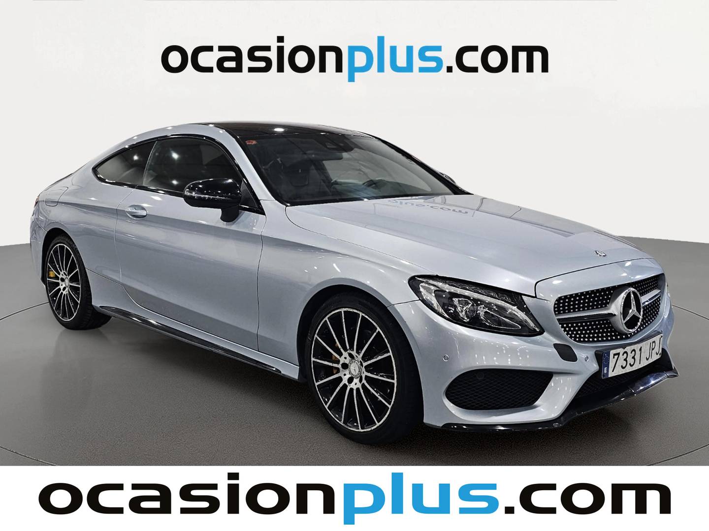 Foto delantera Mercedes Clase C Mercedes Clase C Coupe 220 d (170 CV) PACK AMG derecha