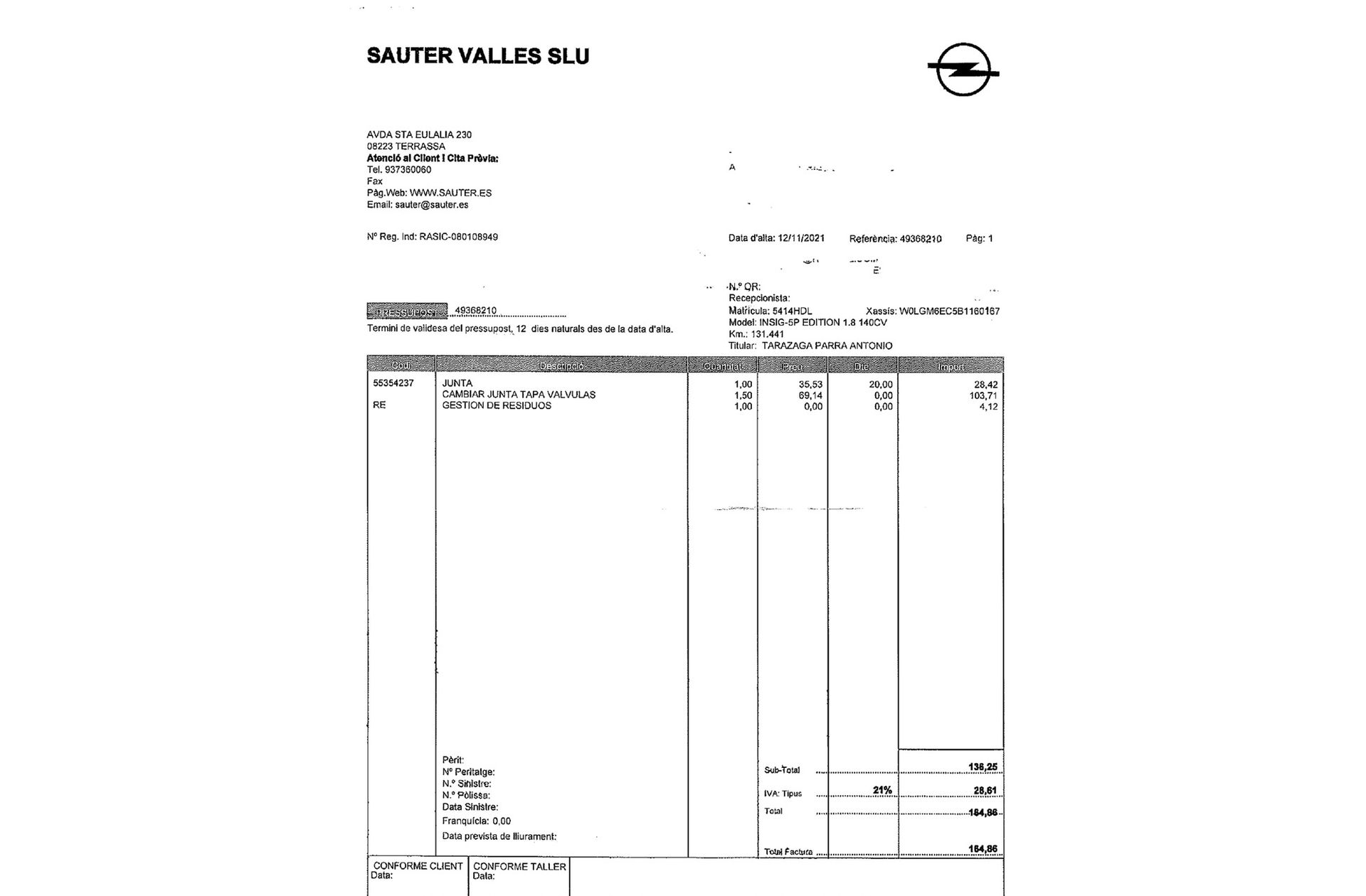 Opel Insignia 1.8 16v Edition - foto 23