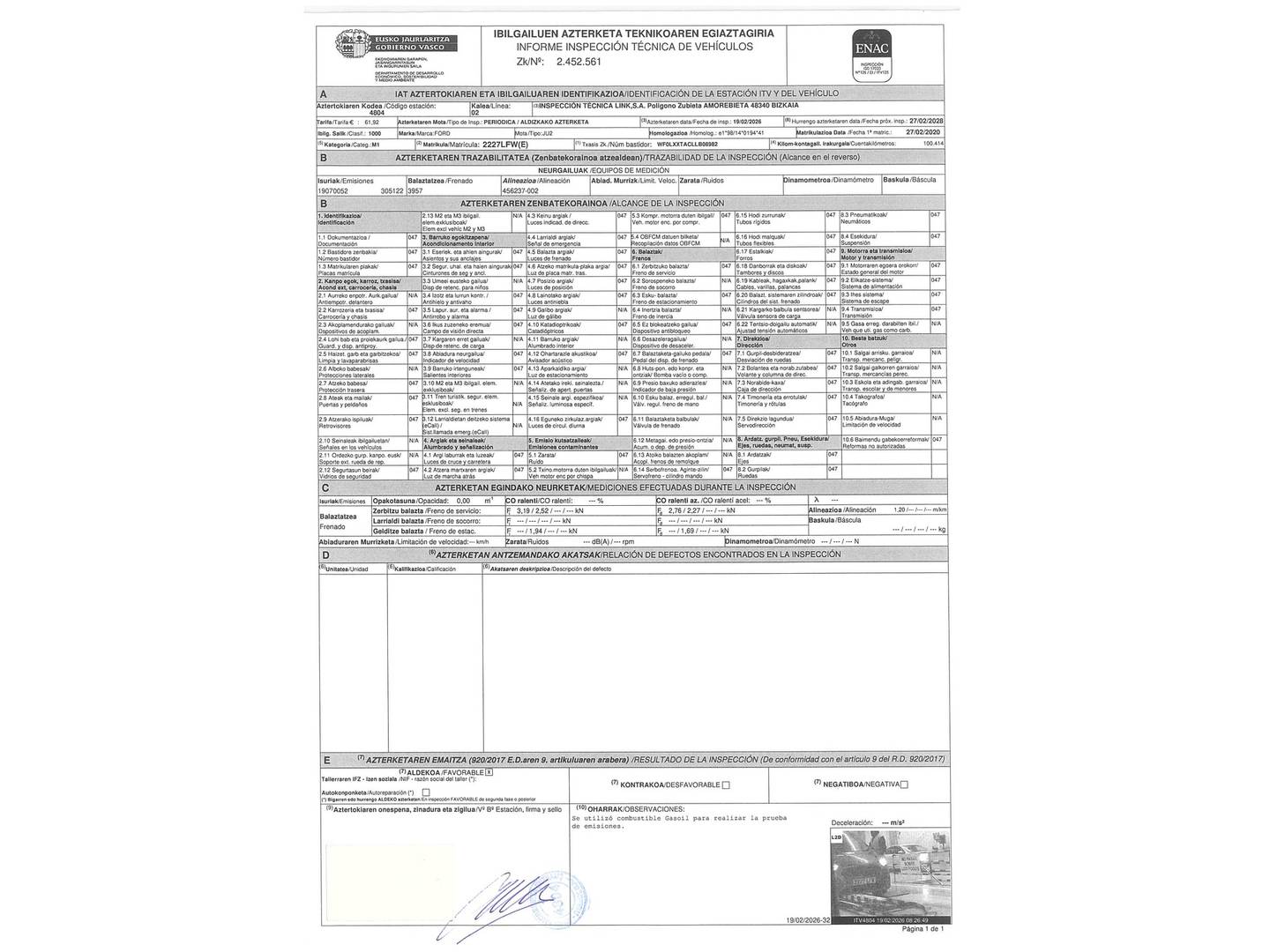 Ford Tourneo Courier Ford Tourneo Courier 1.5 TDCi Titanium (100 CV) de segunda mano