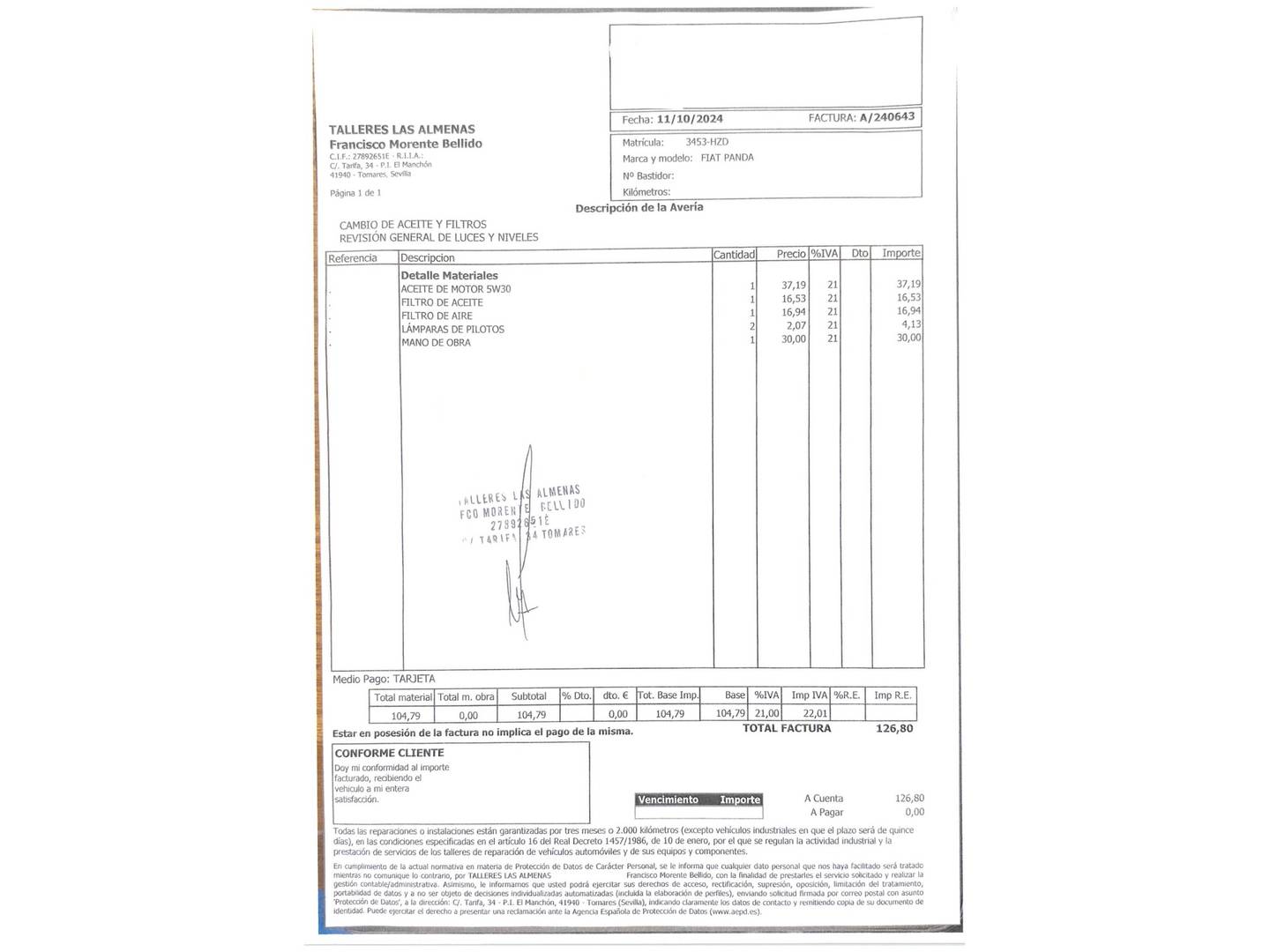 Foto Fiat Panda Fiat Panda 1.3 Multijet Lounge (75 CV)