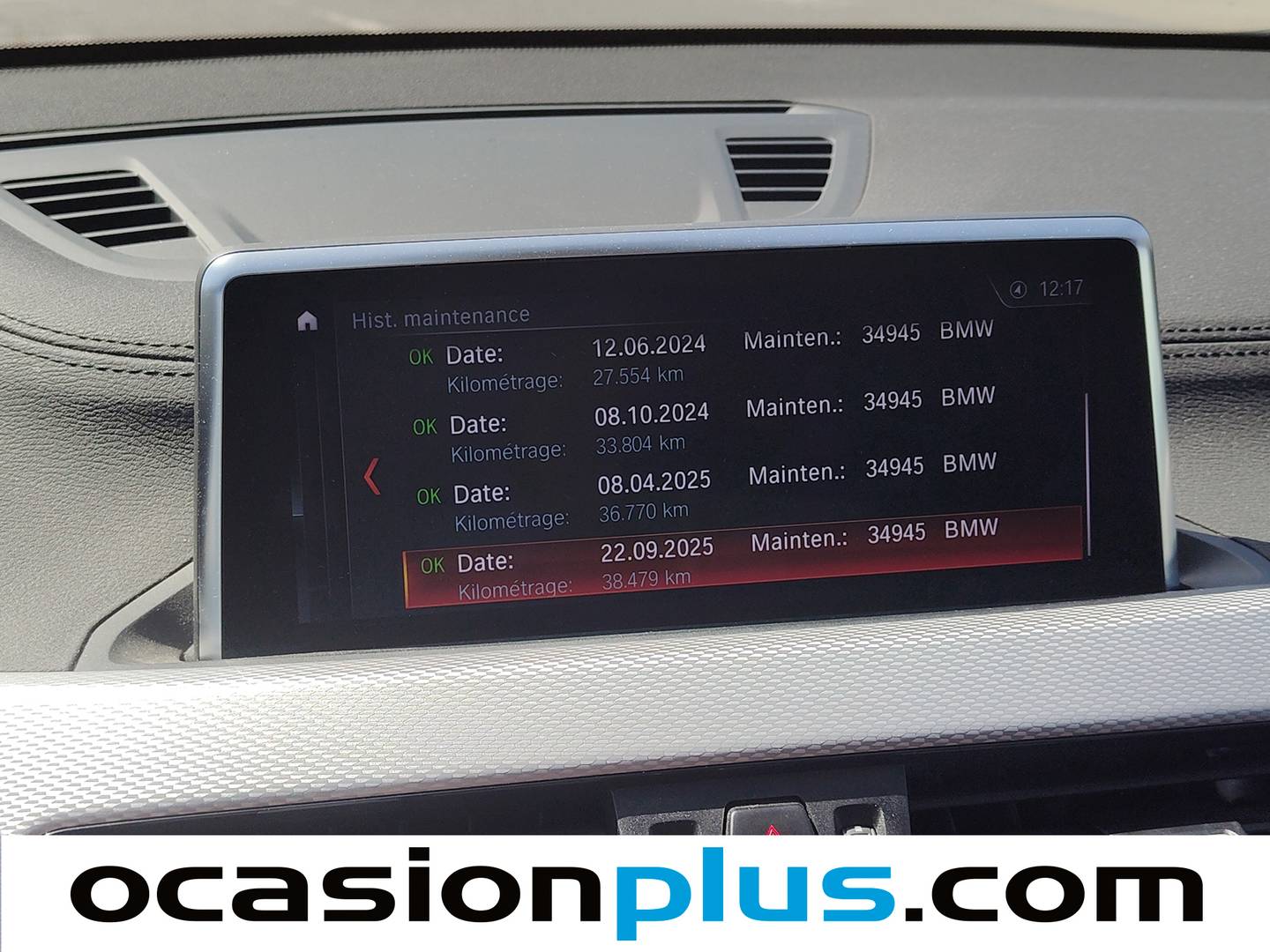 Foto del mantenimiento del BMW X2 BMW X2 sDrive18d (150 CV) Pack M